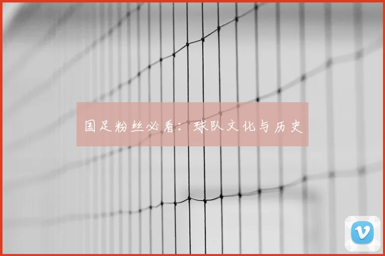 国足粉丝必看:球队文化与历史